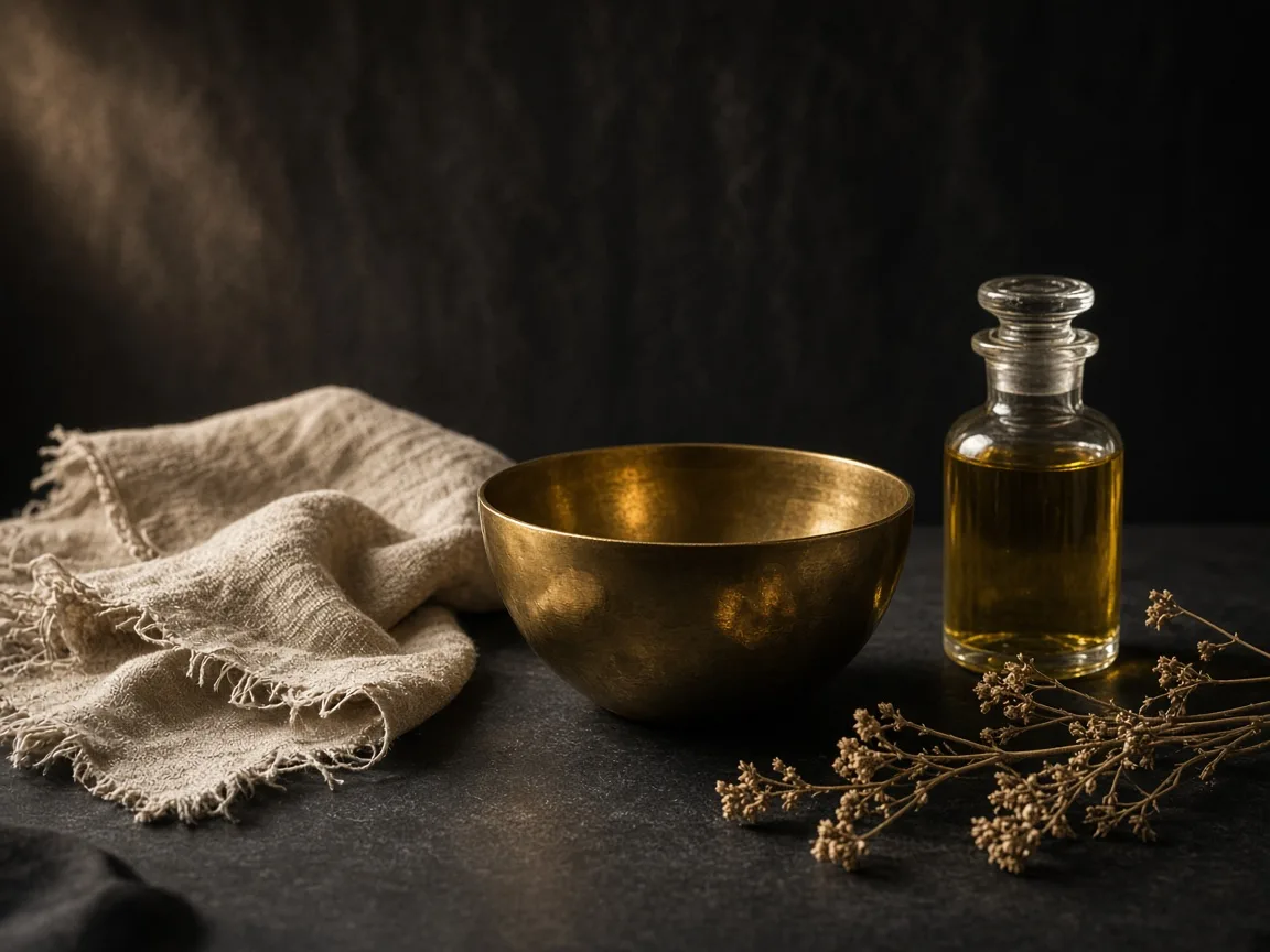 Bakım ritüeli still life